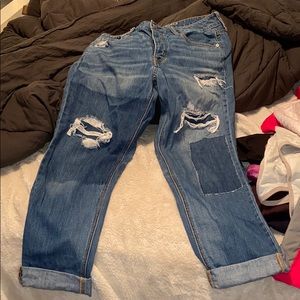 AE TomGirl Patchwork Jeans